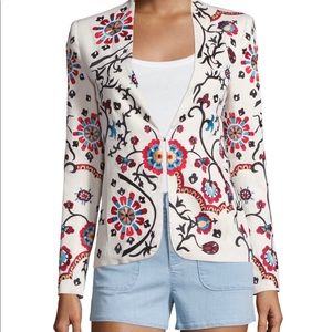 NWOT Alice and Olivia beautiful embroidered jacket